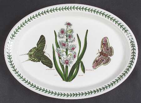 Botanic Garden 13" Oval Serving Platter
