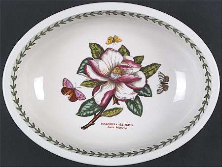 Botanic Garden 12" Sovereign Deep Oval Bowl