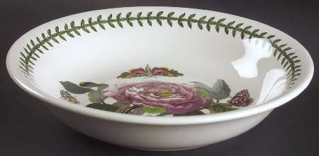 Botanic Garden 10" Low Pasta Serving Bowl by Portmeirion