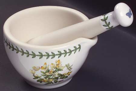 Botanic Garden Pestle and Mortar