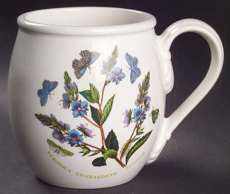 Botanic Garden Delft Mug (Barrel Shape) by Portmeirion