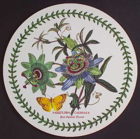 Botanic Garden Round Placemat with Cork Back