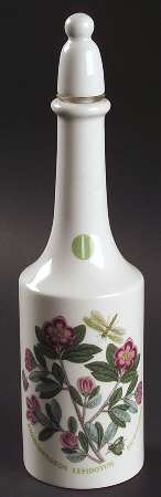 Botanic Garden Oil Cruet and Stopper