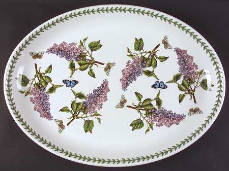 Botanic Garden 20" Oval Steak Platter