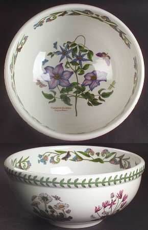 Botanic Garden 10" Large Salad Serving Bowl