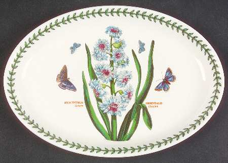Botanic Garden 10" Oval Steak Platter