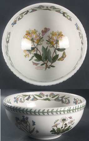 Botanic Garden 10" Large Salad Serving Bowl