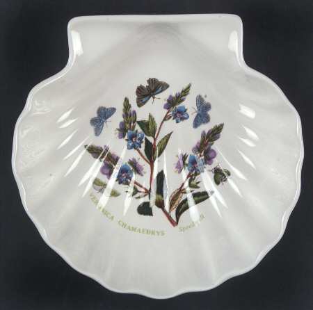Botanic Garden Shell Shaped Dish