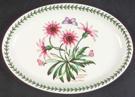 Botanic Garden 10" Oval Steak Platter