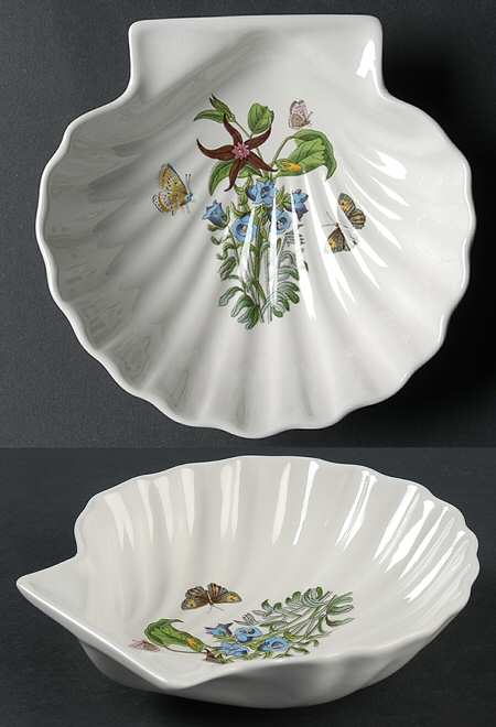 Botanic Garden Shell Shaped Dish