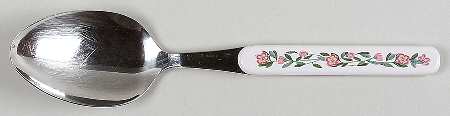 Botanic Garden Serving Spoon W/Plastic Handle