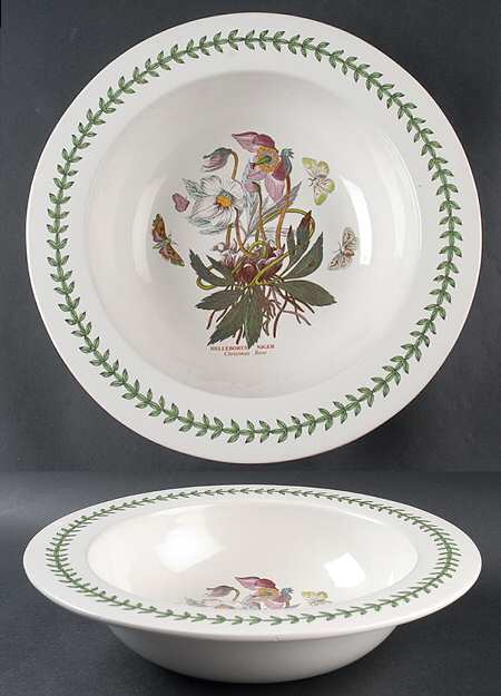 Botanic Garden 12" Large Salad Serving Bowl