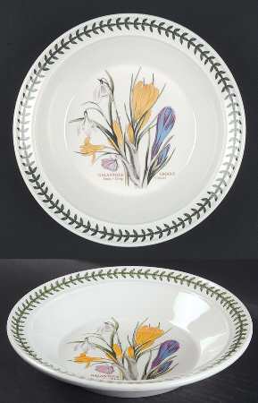 Botanic Garden Rim Soup Bowl