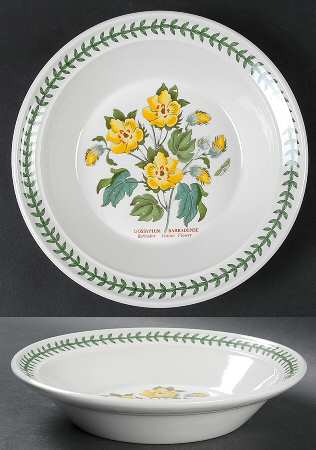 Botanic Garden Rim Soup Bowl