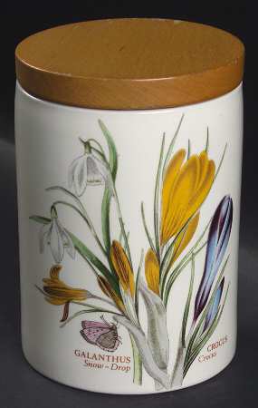 Botanic Garden 5" Storage Jar & Lid