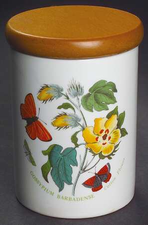 Botanic Garden 4" Storage Jar & Lid