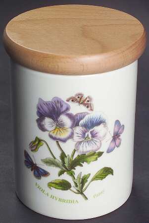 Botanic Garden 4" Storage Jar & Lid