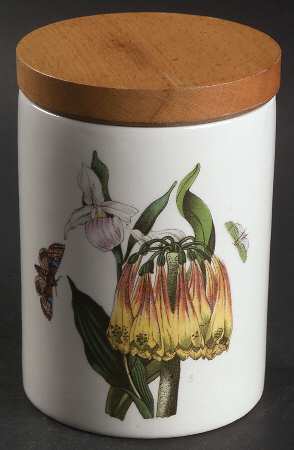 Botanic Garden 4" Storage Jar & Lid