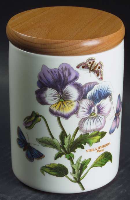 Botanic Garden 5" Storage Jar & Lid