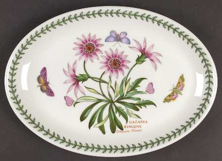 Botanic Garden 10" Oval Steak Platter