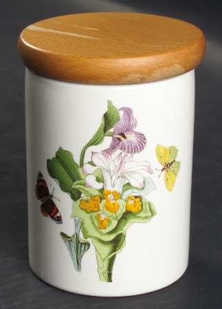 Botanic Garden 4" Storage Jar & Lid