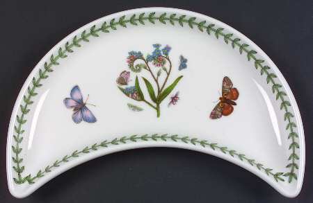 Botanic Garden Crescent Salad Plate