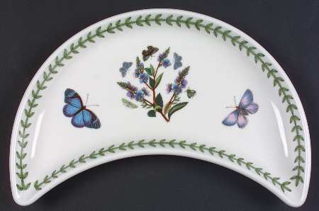 Botanic Garden Crescent Salad Plate
