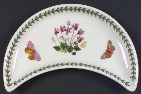 Botanic Garden Crescent Salad Plate by Portmeirion