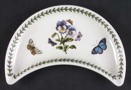 Botanic Garden Crescent Salad Plate by Portmeirion