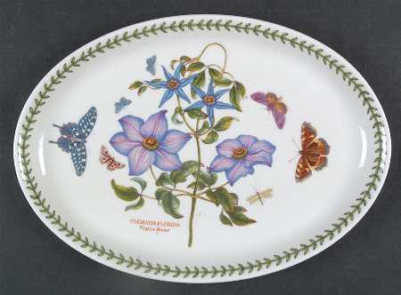 Botanic Garden 13" Oval Steak Platter by Portmeirion