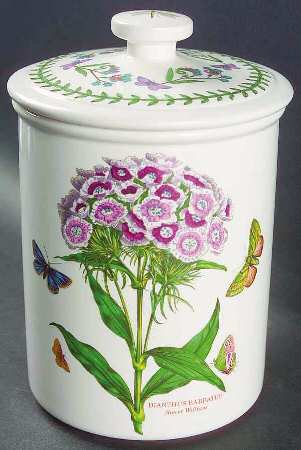 Botanic Garden 8" Storage Crock & Lid