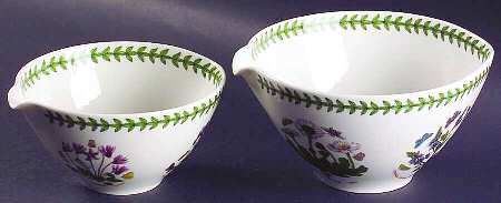 Botanic Garden Pouring Bowl Set (Set of 2 20&32 Oz)