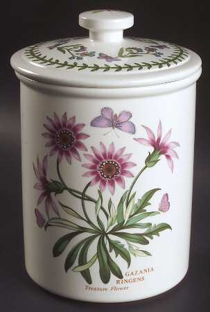 Botanic Garden 8" Storage Crock & Lid