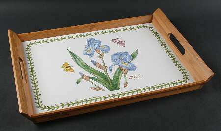 Botanic Garden 18" Stacking Bamboo Tray