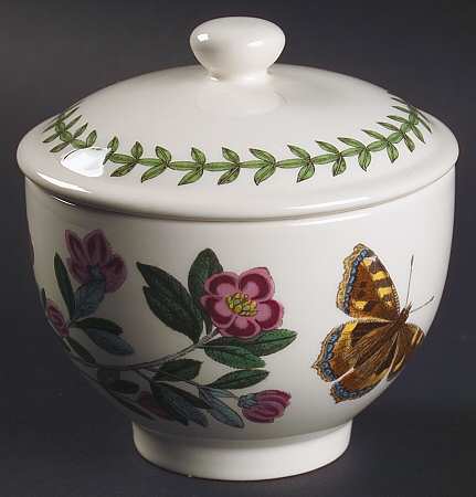 Botanic Garden Traditional Sugar Bowl & Lid