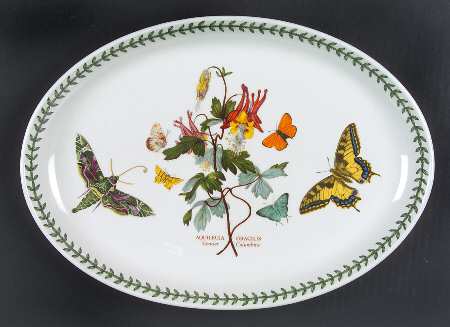 Botanic Garden 12" Oval Steak Platter