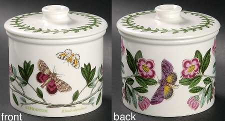 Botanic Garden Drum Sugar Bowl & Lid