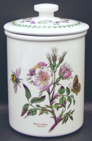 Botanic Garden 8" Storage Crock & Lid