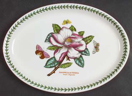 Botanic Garden 13" Oval Steak Platter