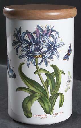 Botanic Garden 8" Storage Jar & Lid