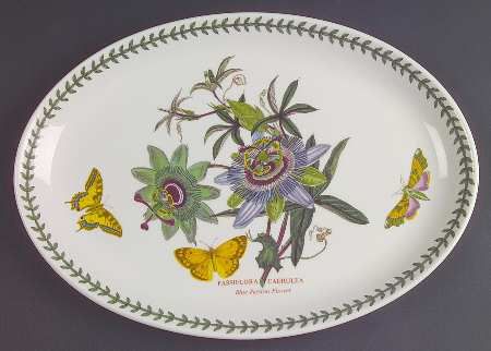Botanic Garden 13" Oval Steak Platter