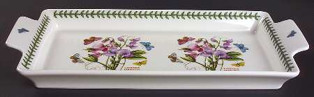 Botanic Garden Large Handled Sandwich Tray (Fire & Ice) by Portmeirion