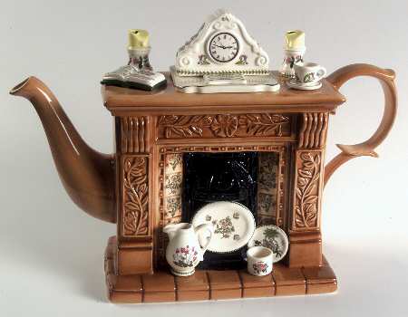 Botanic Garden Figural Teapot & Lid