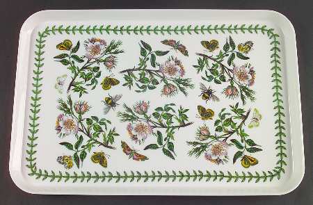 Botanic Garden 17" Rectangular Melamine Tray