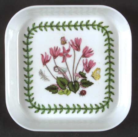 Botanic Garden 5" Square Melamine Tray