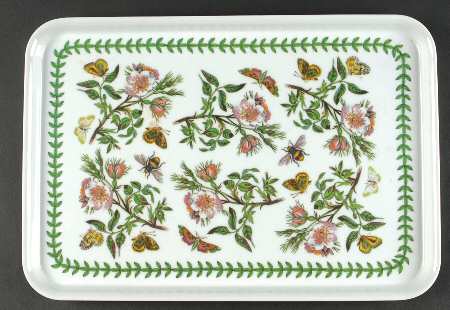 Botanic Garden 16" Rectangular Melamine Tray