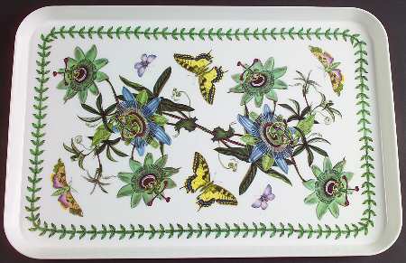 Botanic Garden 17" Rectangular Melamine Tray