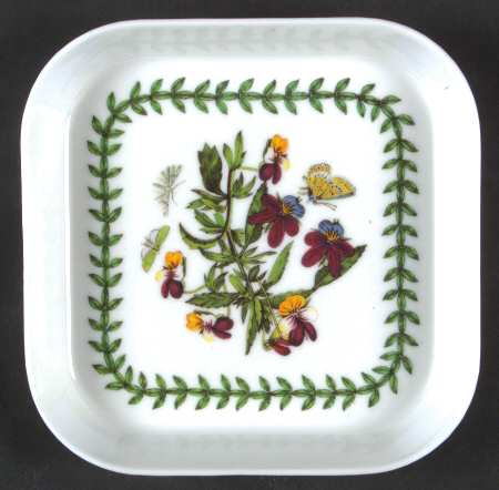 Botanic Garden 5" Square Melamine Tray