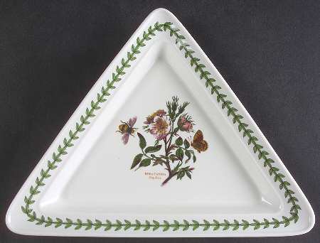Botanic Garden 11" Triangular Plate
