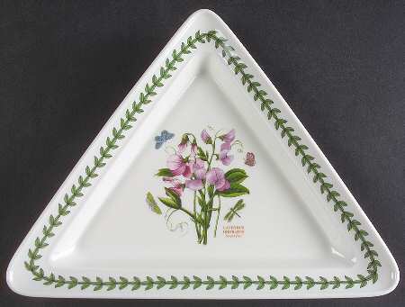 Botanic Garden 11" Triangular Plate